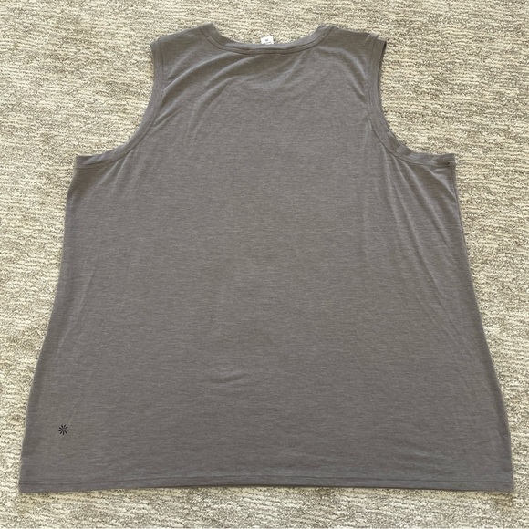 Athleta Women’s Plus Size 2x Gray Workout Tank Top Sleeveless Stretch Exercise - Picture 5 of 6